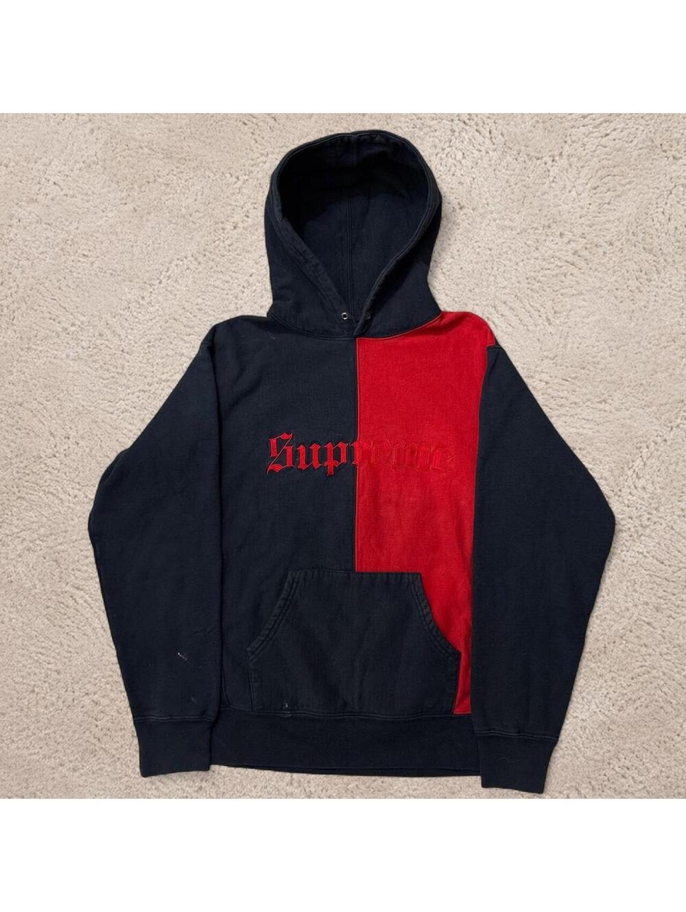 supreme two tone grail hoodie